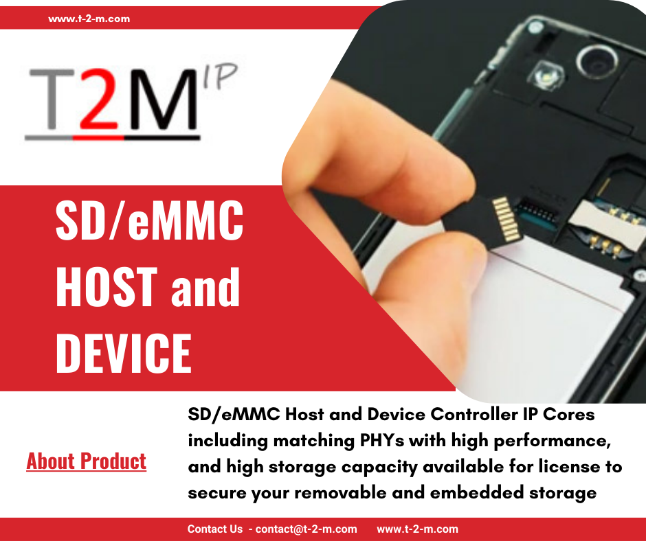 SD/eMMC Host and Device Controller IP